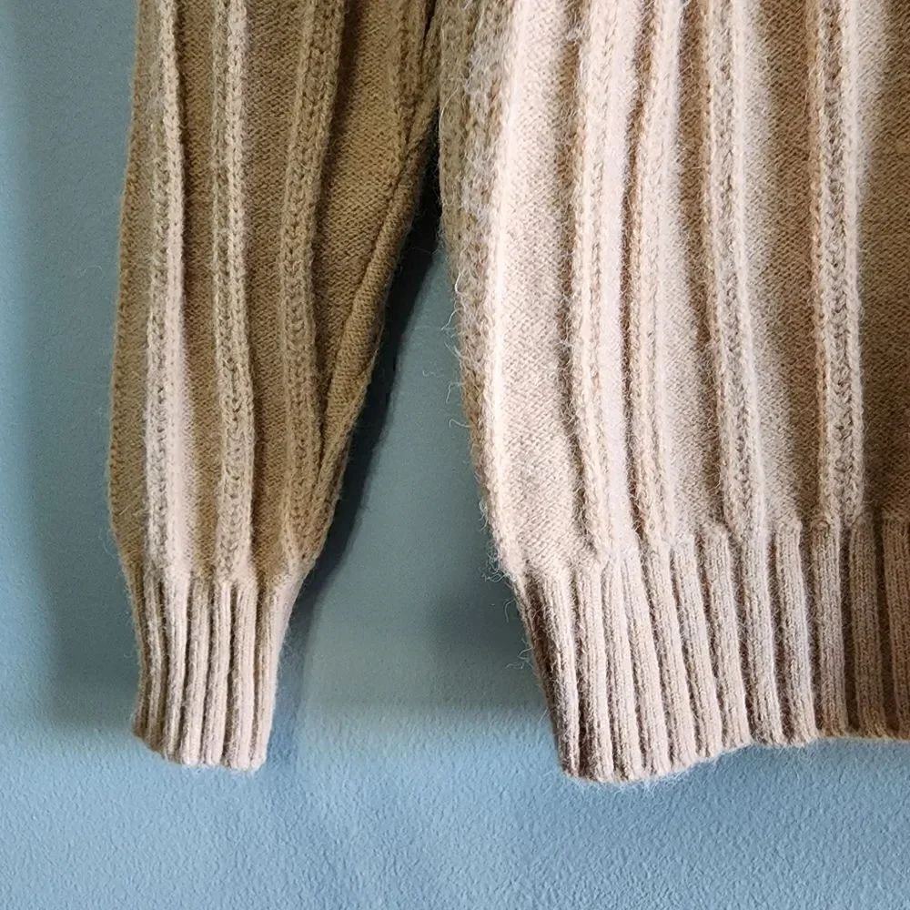 Mock Neck Drop Shoulder Sweater - Picture 8 of 9
